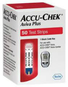 Accu-Chek Aviva Plus 50 Count Test Strips Picture