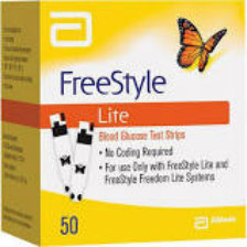 FreeStyle Lite 50 Count Diabetic Test Strips Picture